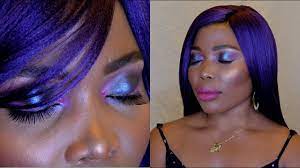 purple and black eyeshadow tutorial