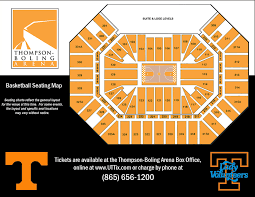 Tennessee Basketball Arena Thompson Boling Arena Pat