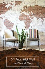 Diy Faux Brick Wall Indoor Accent Wall