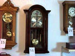 cabinet wall clock tempus fugit