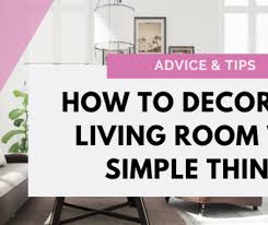 how to decorate a living room with 5