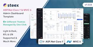 asp net core 7 mvc admin dashboard