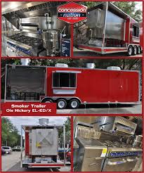 smoker trailers food trucks