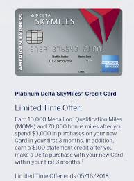 increased american express delta offers
