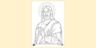 If you consider that your copyright is violated on. Free Printable Jesus Colouring Page Colouring Sheets