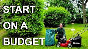 a gardening business on a budget