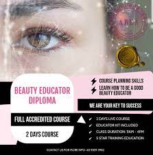 beauty educator trainer course