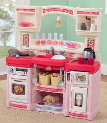 This play set comes with a toaster coffee kettle. Step2 Just Like Home Rise And Shine Kitchen Pink Kids Play Kitchen Toddler Girl Toys Kitchen Sets For Kids