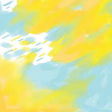 light yellow blue love pastel