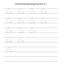 cursive a z uppercase lowercase tracing