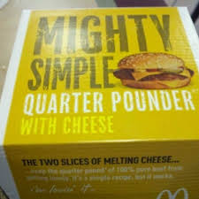 quarter pounder with cheese