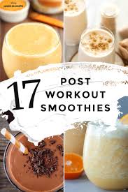 17 high protein post workout smoothies