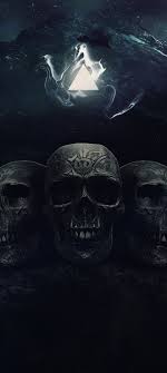 You can install this wallpaper on your desktop or on your mobile phone and other gadgets that support wallpaper. 1080x2400 Scary Skulls 1080x2400 Resolution Wallpaper Hd Fantasy 4k Wallpapers Images Photos And Background Wallpapers Den