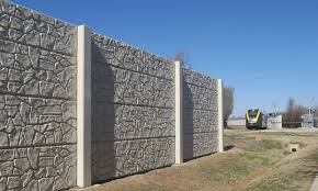 Post And Panel Sound Wall System The