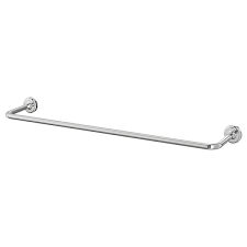 Nathan has this great idea of using ikea coat hooks as supports for a bathroom towel rack. Voxnan Towel Rail Chrome Effect 67 Cm Ikea