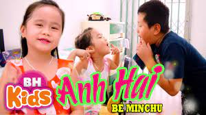 Anh Hai ♫ Xuất Hiện Thần Đồng Đáng Yêu Nhất Bé MinChu ♫ Nhạc Thiếu Nhi Anh  Hai - Tuyển tập nhạc thiếu nhi hay. - #1 Xem lời bài hát