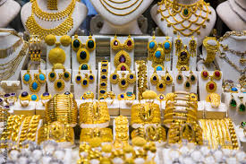 gold jewelry at the grand bazaar in