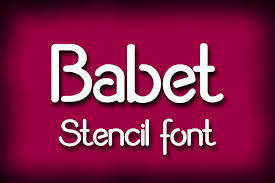 Available source files and icon fonts for both personal and commercial use. Babet Font By Eva Barabasne Olasz Creative Fabrica Di 2020