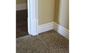 install baseboard on crooked walls