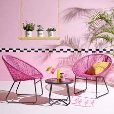 colourful garden furniture options