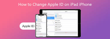 change apple id on an iphone or ipad