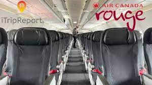 air canada rouge a321 economy trip