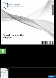 Geico renters insurance is an insurance carrier based in chevy chase, md. Get The Free Geico Insurance Card Template Form Free Blank Geico Insurance Card Template Full Size Png Download Seekpng
