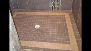 installing shower floor tile