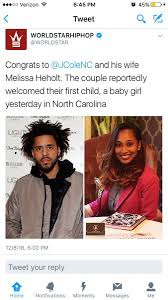 Cole and his wife are having another baby. Joey On Twitter J Cole Flies So Far Below The Radar That They Can T Even Find The Man And His Own Wife In The Same Picture Together Https T Co Cc5ty2xkir