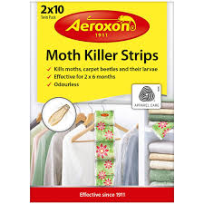 aeroxon moth strips twin pack
