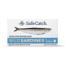 They offer even more health benefits than the regular sardines. Amazon Com Safe Catch Skinless Boneless Wild Sardines In Water Lower Mercury Mercury Tested Keto Kosher Non Gmo 4 4oz Pack Of 12 Grocery Gourmet Food