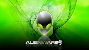 hd wallpaper alienware green color