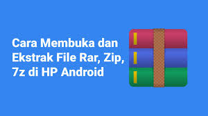 Buka aplikasi zarchiver kemudian pilih folder zip yang ingin anda ekstrak. Cara Membuka Dan Ekstrak File Rar Zip 7z Di Hp Android Kumpultech