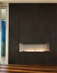 Linear Contemporary Fireplace