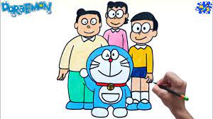 doraemon drawing how to draw