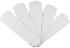 The best option for replacement blades is to contact the manufacturer and obtain a correct replacement set. Westinghouse Lighting 7741400 52 Inch White Outdoor Replacement Fan Blades Five Pack Ceiling Fan Replacement Blades Amazon Com