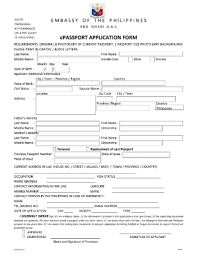 Fully completed and signed passport application form in two original signed. 14 Printable Passport Renewal Application Form Templates Fillable Samples In Pdf Word To Download Pdffiller