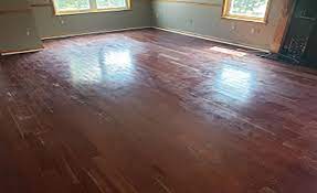 polyurethane coated hardwood floors