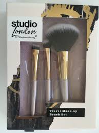 studio london travel makeup brush set