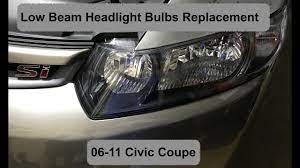 honda civic both sides headlight bulb