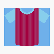 Use it for your creative projects or simply as a sticker you'll share on tumblr, whatsapp, facebook messenger, wechat, twitter or in other messaging apps. Aston Villa Jersey Vector Style Poster By Mattpanta Redbubble