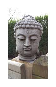 Buddha Head Garden Sculpture Onefold Ltd