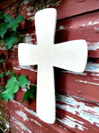 Unfinished Mdf Wooden Cross 16