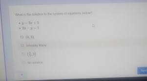 Equations Below Y 2x