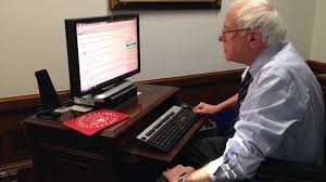 Jeff weaver, a bernie 2020 senior adviser, talks to nbc's kasie hunt about how the sanders campaign is changing their approach in iowa from 2016. Bernie Sanders Using A Computer Image Gallery Sorted By Score List View Know Your Meme