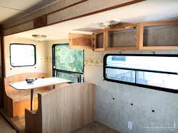demo an rv travel trailer for renovations