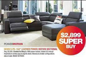 fabric power reclining sectional sofa