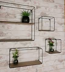 Box Shelves Floating Wall
