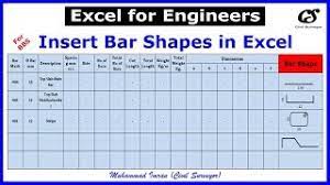 how to insert bar shapes in excel bbs