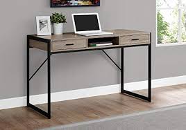 Popular sofa with metal legs of good quality and at affordable prices you can buy on aliexpress. Amazon For Monarch Specialties Contemporary Laptop Table With Drawers And Shelf Home Office Computer Desk Metal Legs 48 L Dark Taupe Accuweather Shop